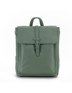 Rucsac Piele Naturala Martha verde marin 2